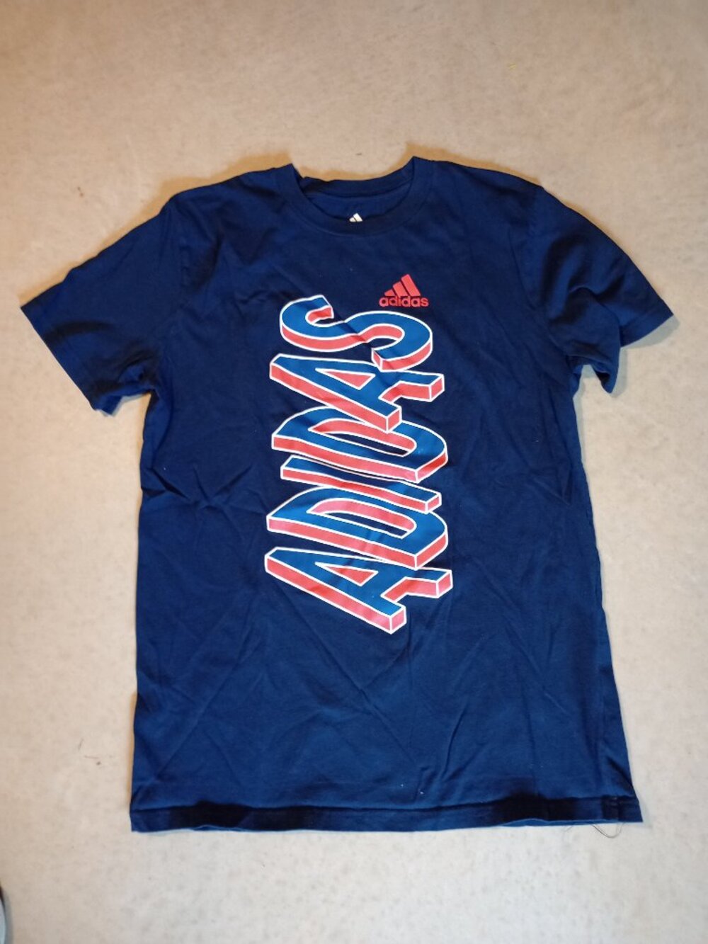 [Adidas] Men's Blue T-Shirt